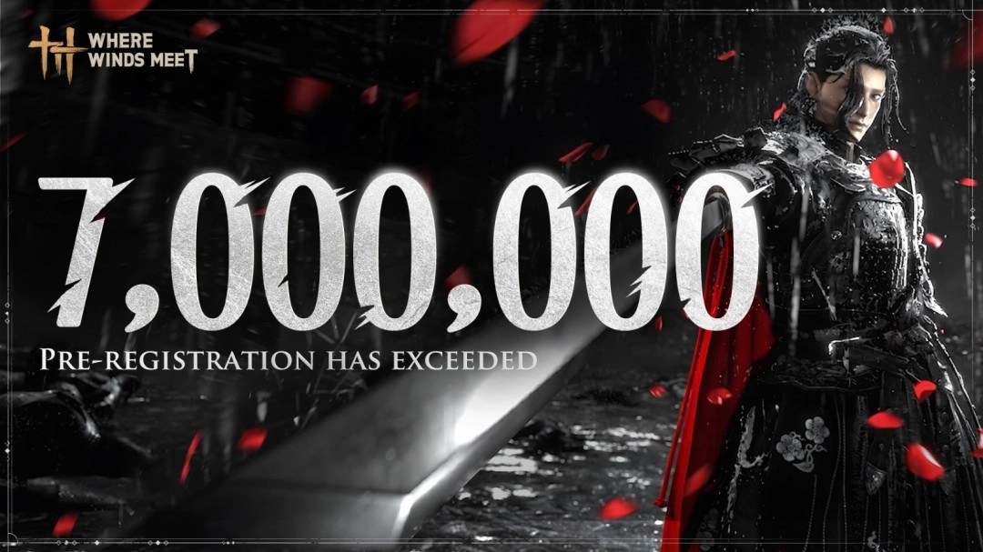 燕云十六声国际服的预注册数量已超700万，11月15日国际服即将上线