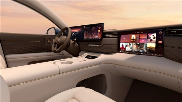 今晚开启预售！上汽智己旗舰车型LS9内饰官图正式发布：经典新势力三件套设计延续