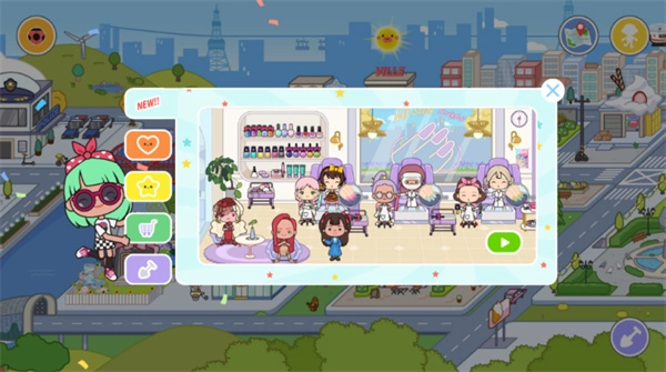 米加小镇美甲店图1