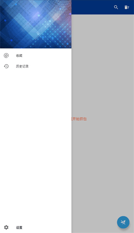 蓝鸟抓包截图