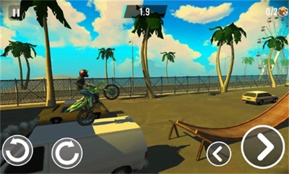 极限特技摩托车