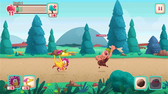 恐龙大战洞穴人