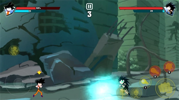 火柴人龙珠对决截图2