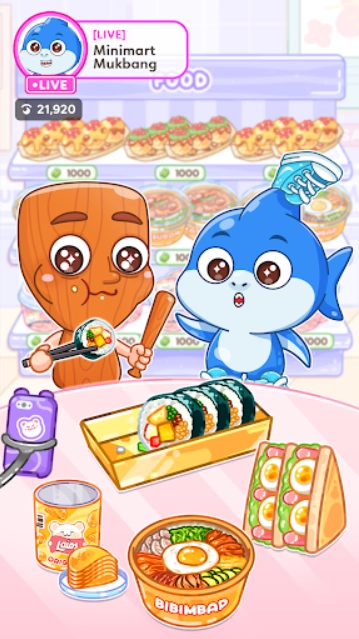 萨胡尔的吃播频道