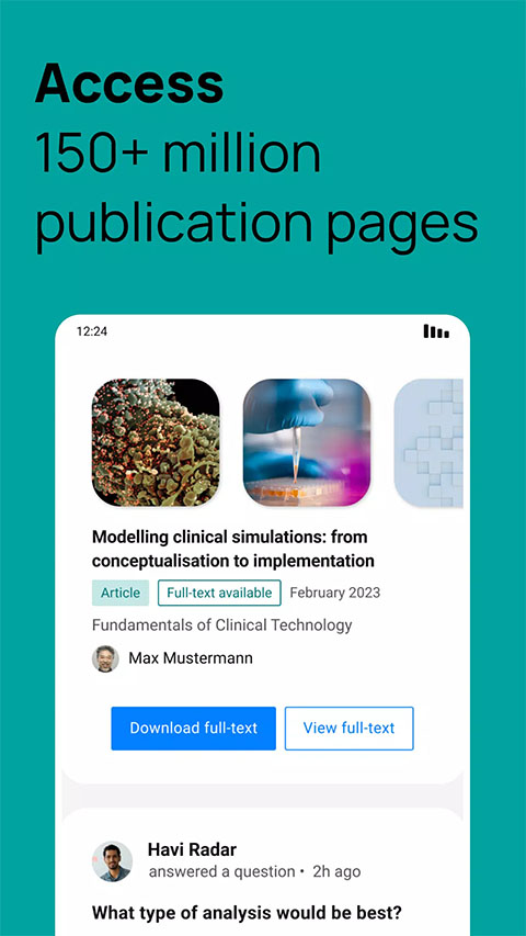 researchgate安卓版截图0