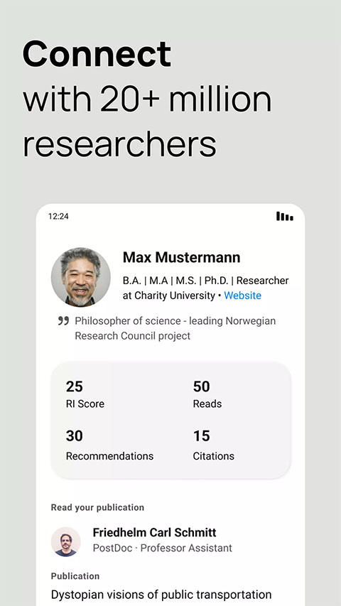 researchgate安卓版截图1