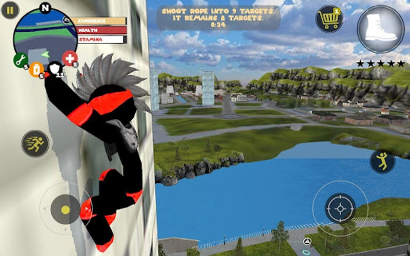 火柴人绳索英雄最新版(2)