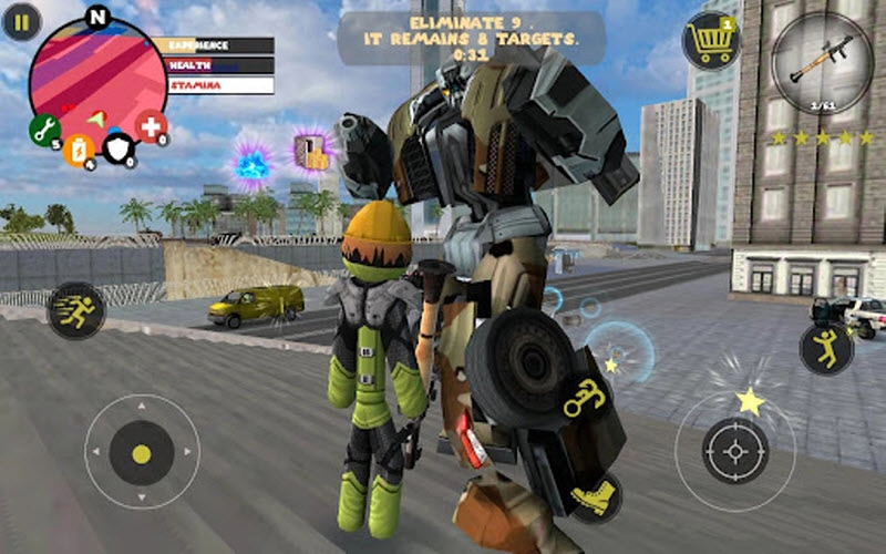 火柴人绳索英雄最新版(1)