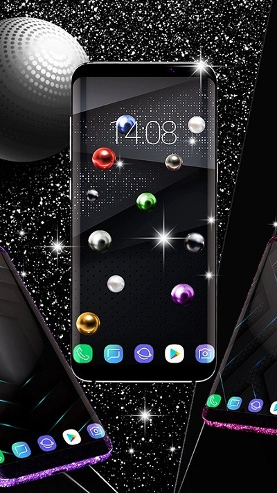 黑色动态壁纸截图2