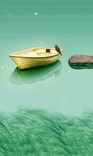 深海孤舟绿豆动态壁纸