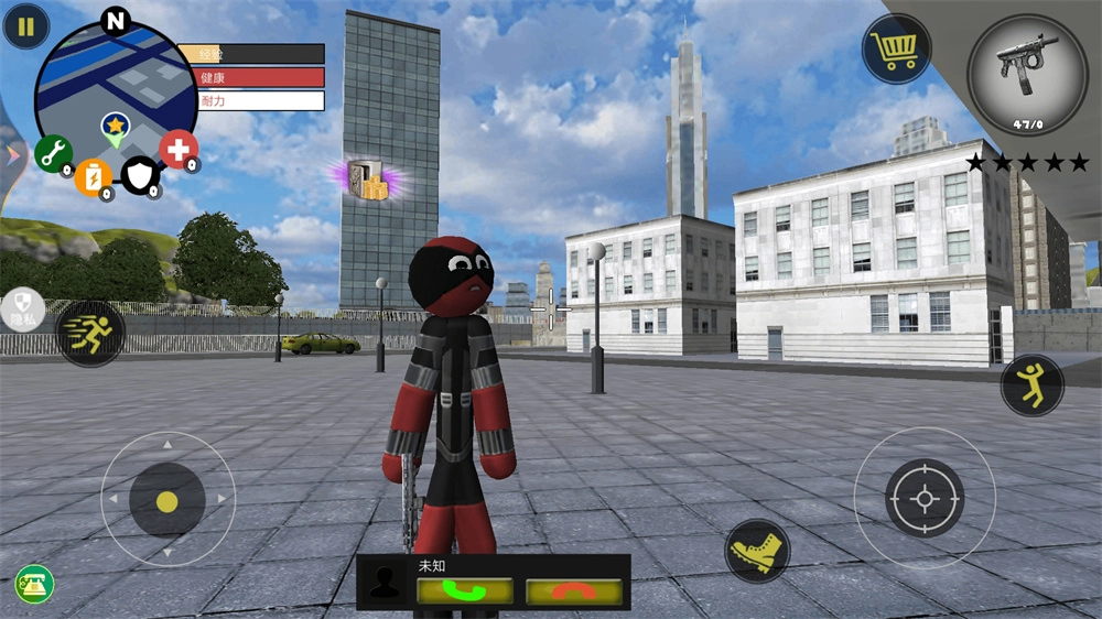 蜘蛛火柴人战争截图0