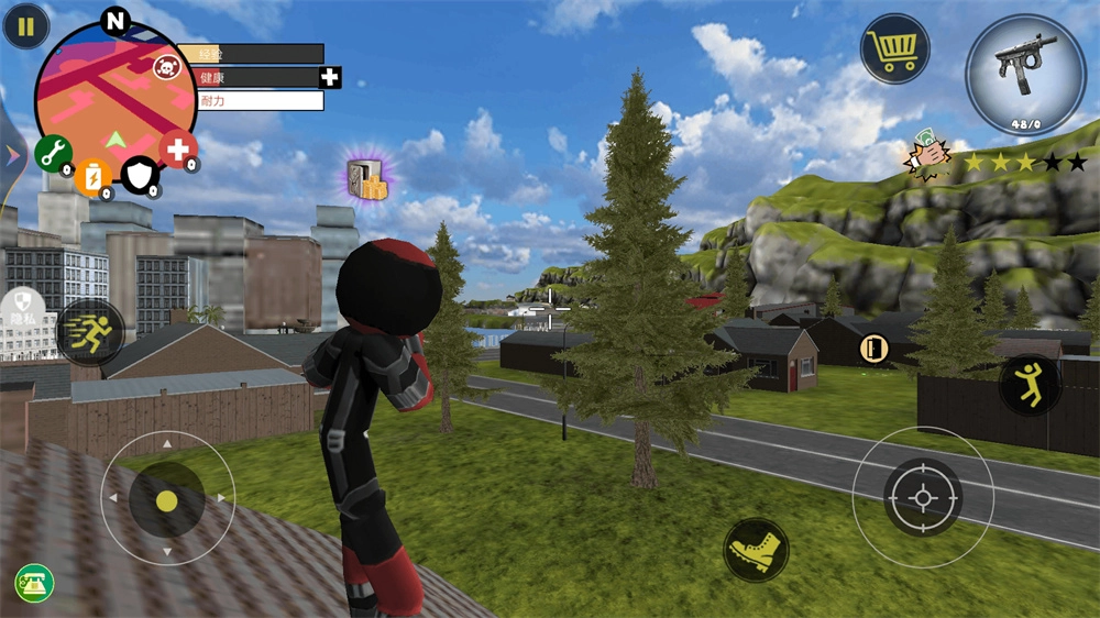 蜘蛛火柴人战争截图4