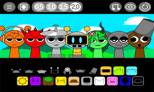 节奏盒子Sprunki变速版(1)