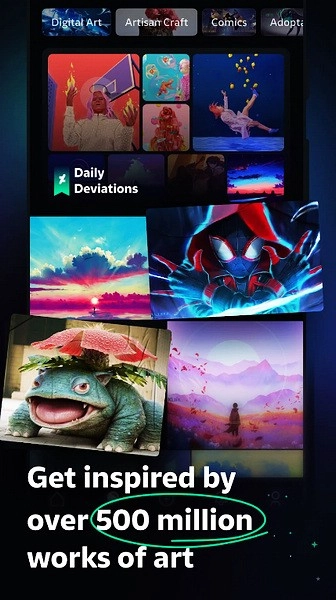 deviantart中文版图2