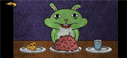人生画廊仓鼠进食画面