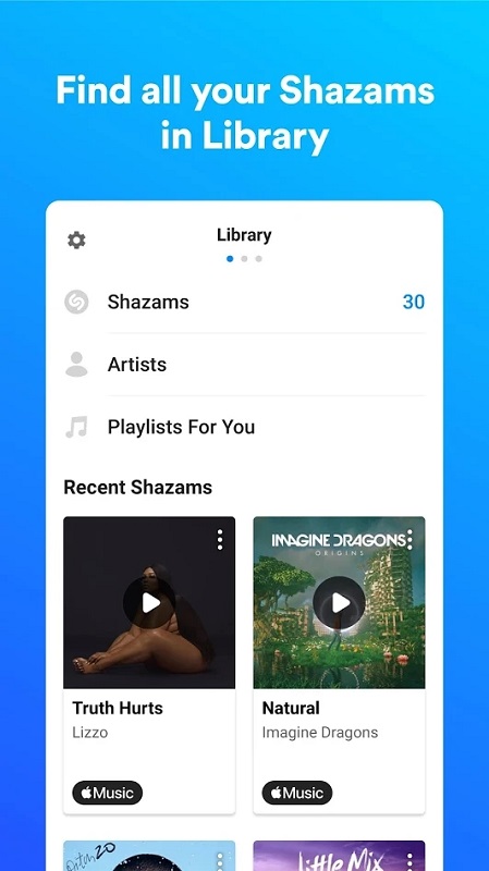 Shazam音乐识别截图1