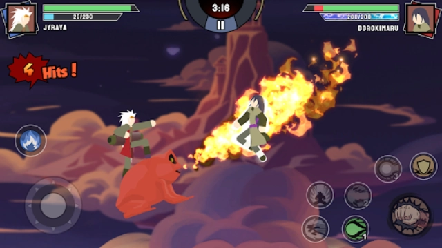 火柴人忍者格斗4