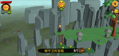 乐高幻影忍者角色移动操作演示截图