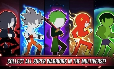 超級(jí)火柴人龍勇士截圖0