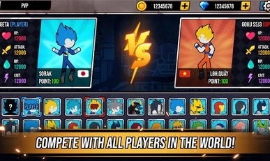 超級(jí)火柴人龍勇士截圖3