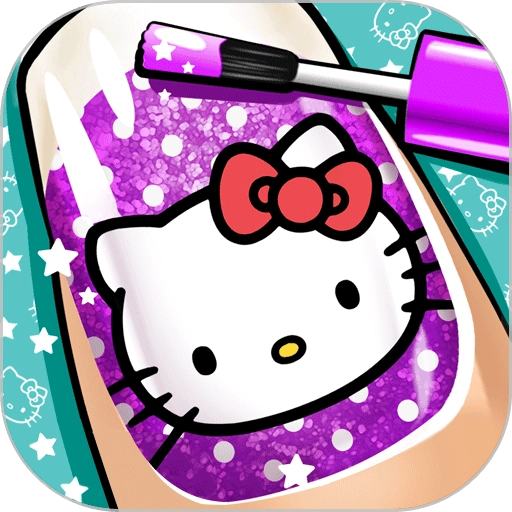 公主裝扮時(shí)尚美甲