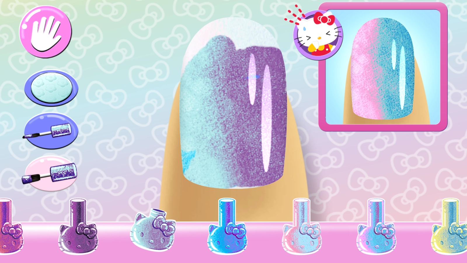 凯蒂猫美甲沙龙4