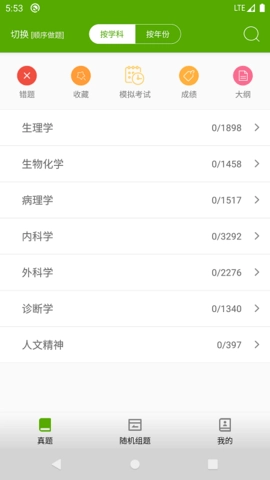 西医综合考研真题图1