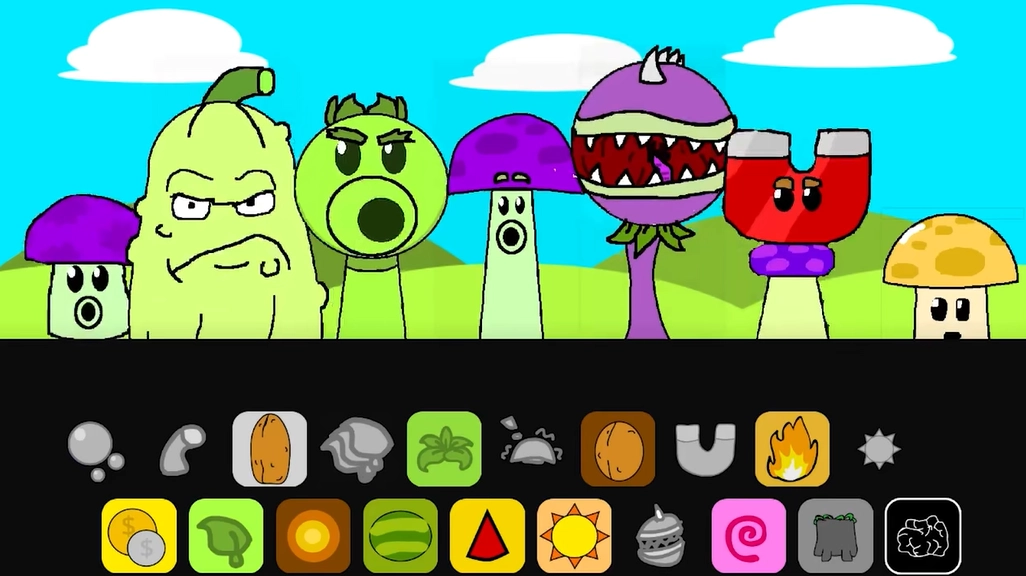 节奏盒子sprunkiPvZ版图4