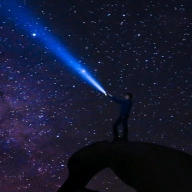 星空透明视频壁纸