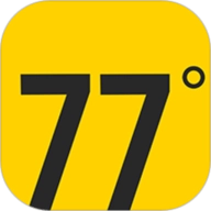 77度