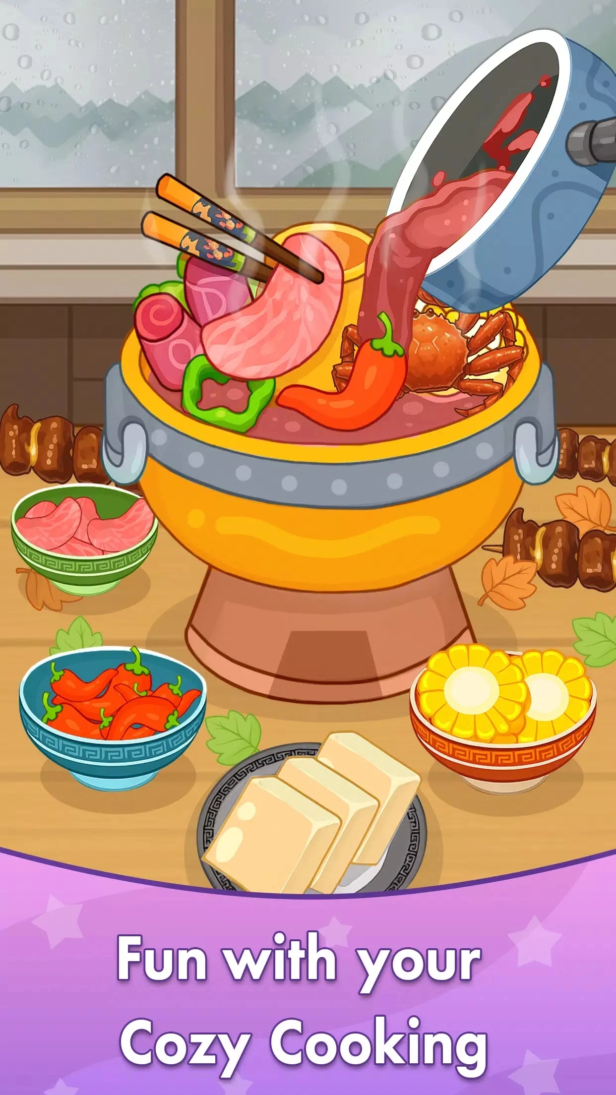 舒適廚房烹飪ASMR截圖1