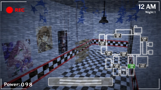 玩具熊的五夜后宫原神版图2