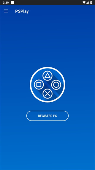 PSPlay注册步骤1：点击REGISTER PS按钮