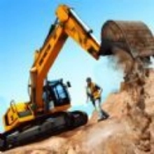 操控巧手挖掘机游戏