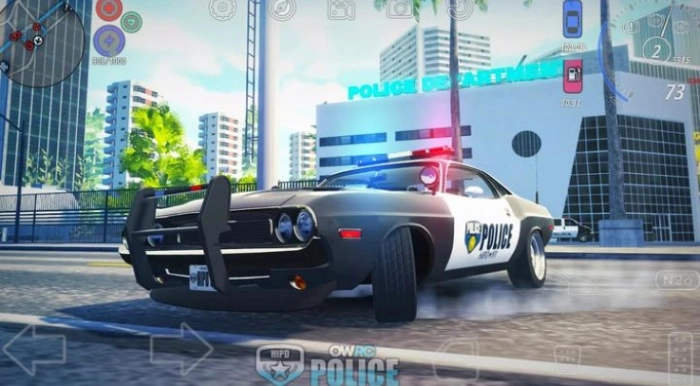 开放世界警察追逐模拟器游戏图1