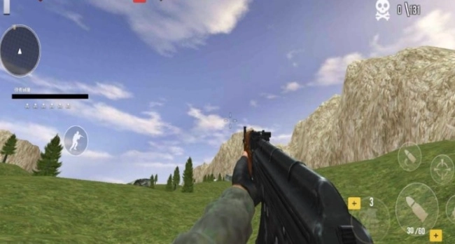 荒野射击大逃杀游戏