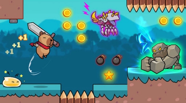 水豚的世界超级奔跑游戏图1