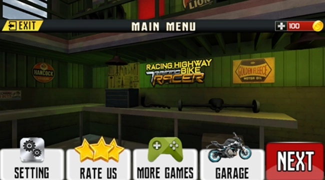 公路疯狂摩托游戏图1