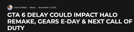 《GTA6》延期引发行业震荡微软多款重磅作品恐遭波及