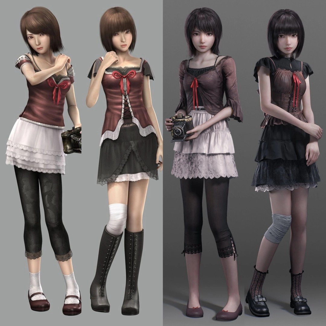 《零：红蝶》新旧模型对比双子姐妹新形象引发两极分化评价