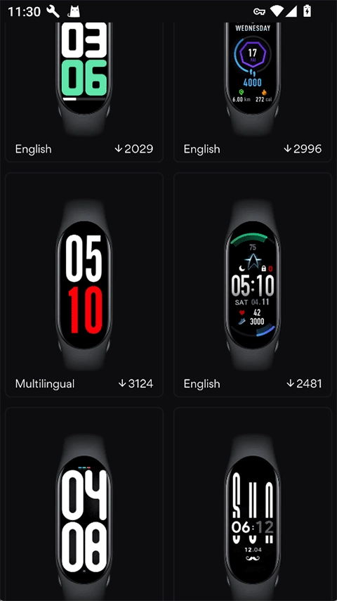 小米手环5表盘自定义工具截图4