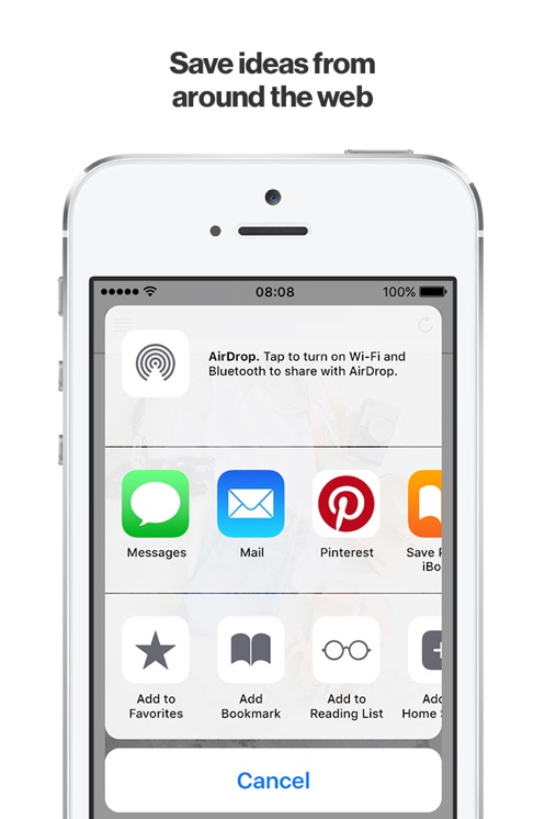 pinterest截图