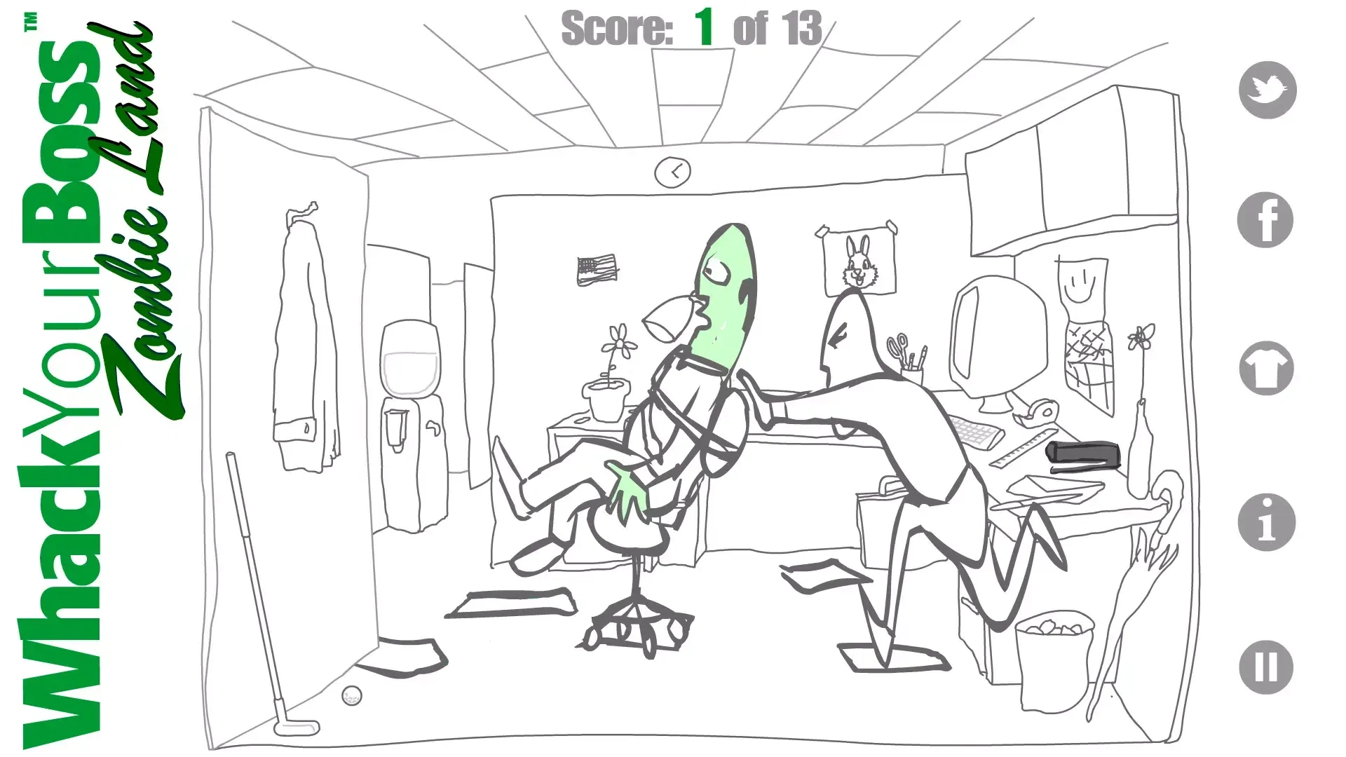 痛扁僵尸老板图3