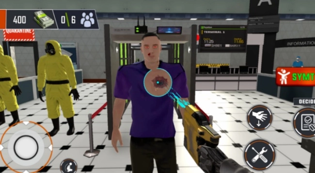 机场隔离区安检模拟器游戏(4)