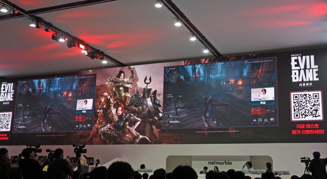 韩国黑暗奇幻题材的四人协作动作游戏《EVILBANE》公开亮相
