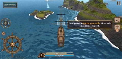 海盗战斗时代的船只(4)