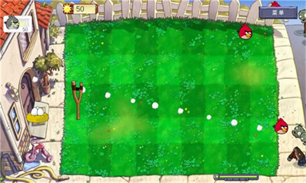 愤怒的小鸟大战僵尸太空版2