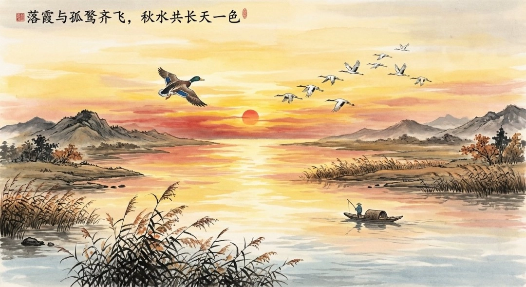 NanoBananaPro火出圈了给古诗词配起图来也堪称一绝