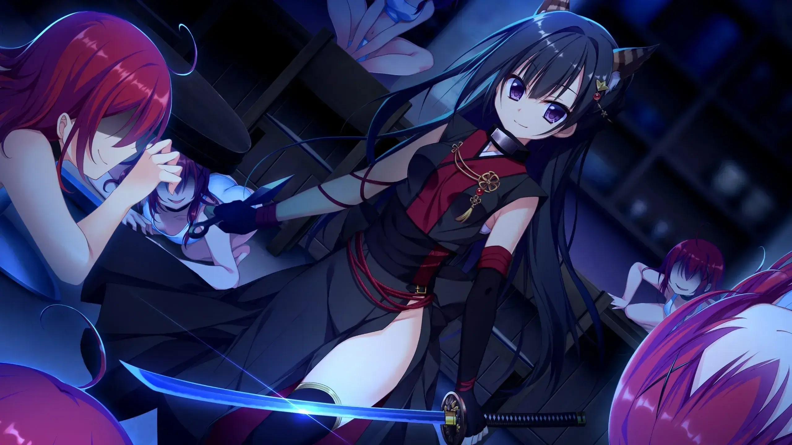 忍者少女与都市妖团追捕无头骑士汉化版