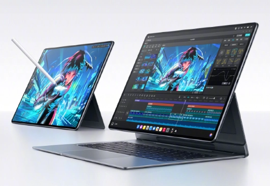 华为MatePadEdge凭借创新散热架构设计，达成了业界领先的28W性能释放表现